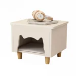 Cat‑Nap Solid Wood Cat Ottoman Side Table - Image 10
