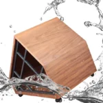 Walnut A-Frame Cat House Side Table - Image 7