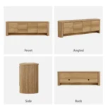 Aurelia Fluted TV Stand - Image 11