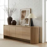 Aurelia Fluted TV Stand - Image 3