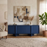 Azure Fin Architectural Console Credenza - Image 2