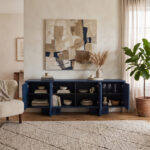 Azure Fin Architectural Console Credenza - Image 3