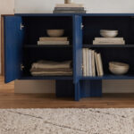 Azure Fin Architectural Console Credenza - Image 4
