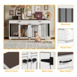 PawHaven Dog Crate Console - Image 16