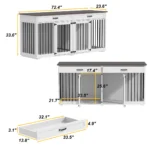 PawHaven Dog Crate Console - Image 12