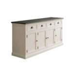 Modern Farmhouse White Sideboard - Image 2