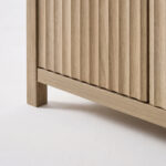 Elowen Natural Wood Fluted Sideboard - Image 2