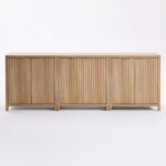 Elowen Natural Wood Fluted Sideboard