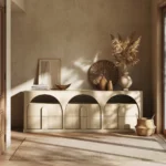 Arco Modern TV Cabinet with 6 drawers