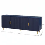 Monaco Fluted TV Cabinet - Image 11