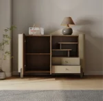 Opulence Leather Sideboard Cabinet - Image 5